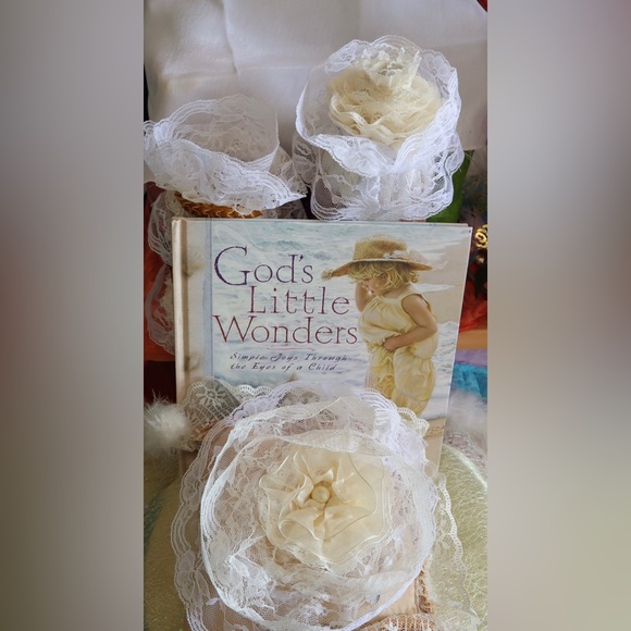 Hand Crafted AngelicTouchPillow&Jar Set VanillaBean&CoconutAroma - Picture 5 of 9